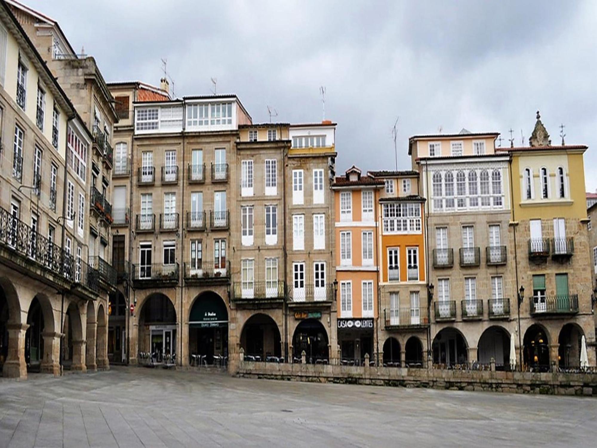 Charming Apartment In Ourense Overlooking The City Kültér fotó